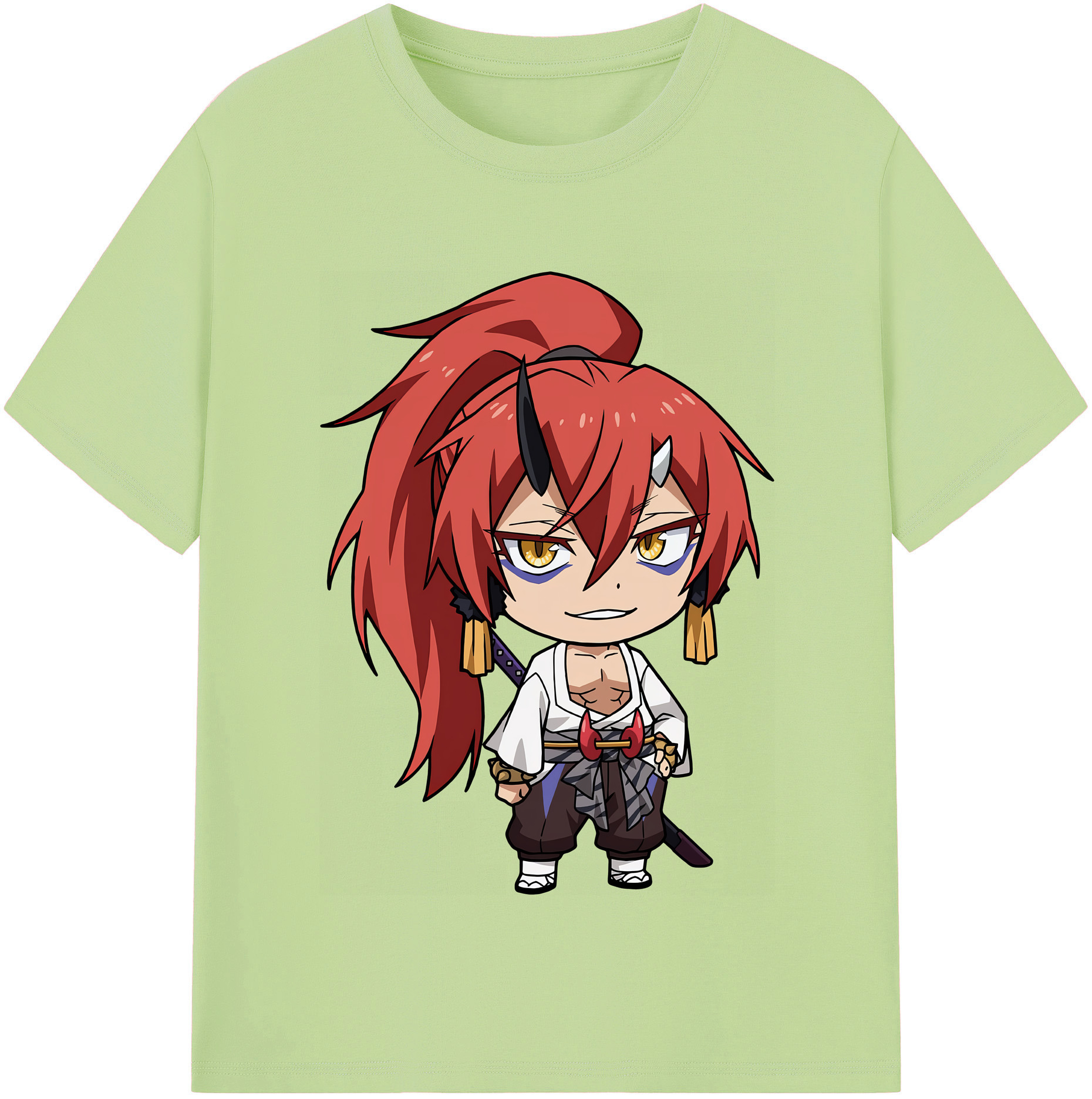 （画像用） 転スラ Regarding Reincarnated to Slime 綿100％半袖Tシャツ（フロントプリント）